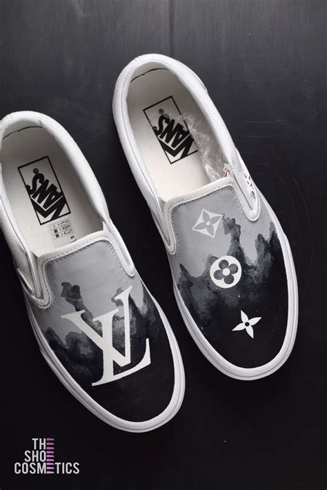 louis vuitton custom vans|Vans Louis Vuitton shoes.